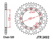 Зірка задня Sunstar для WR 250 F